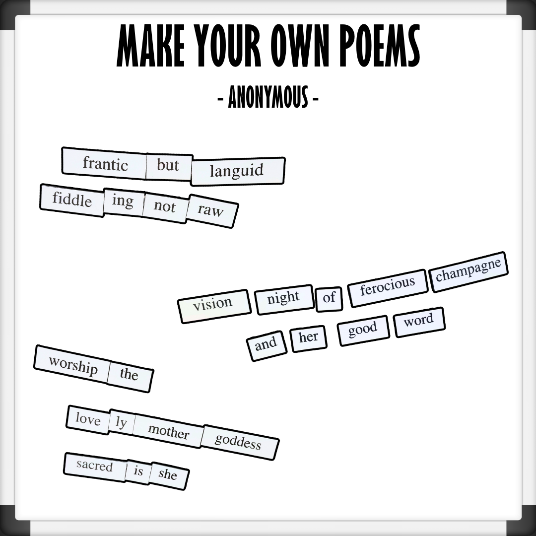 Make Your Own Poems 2