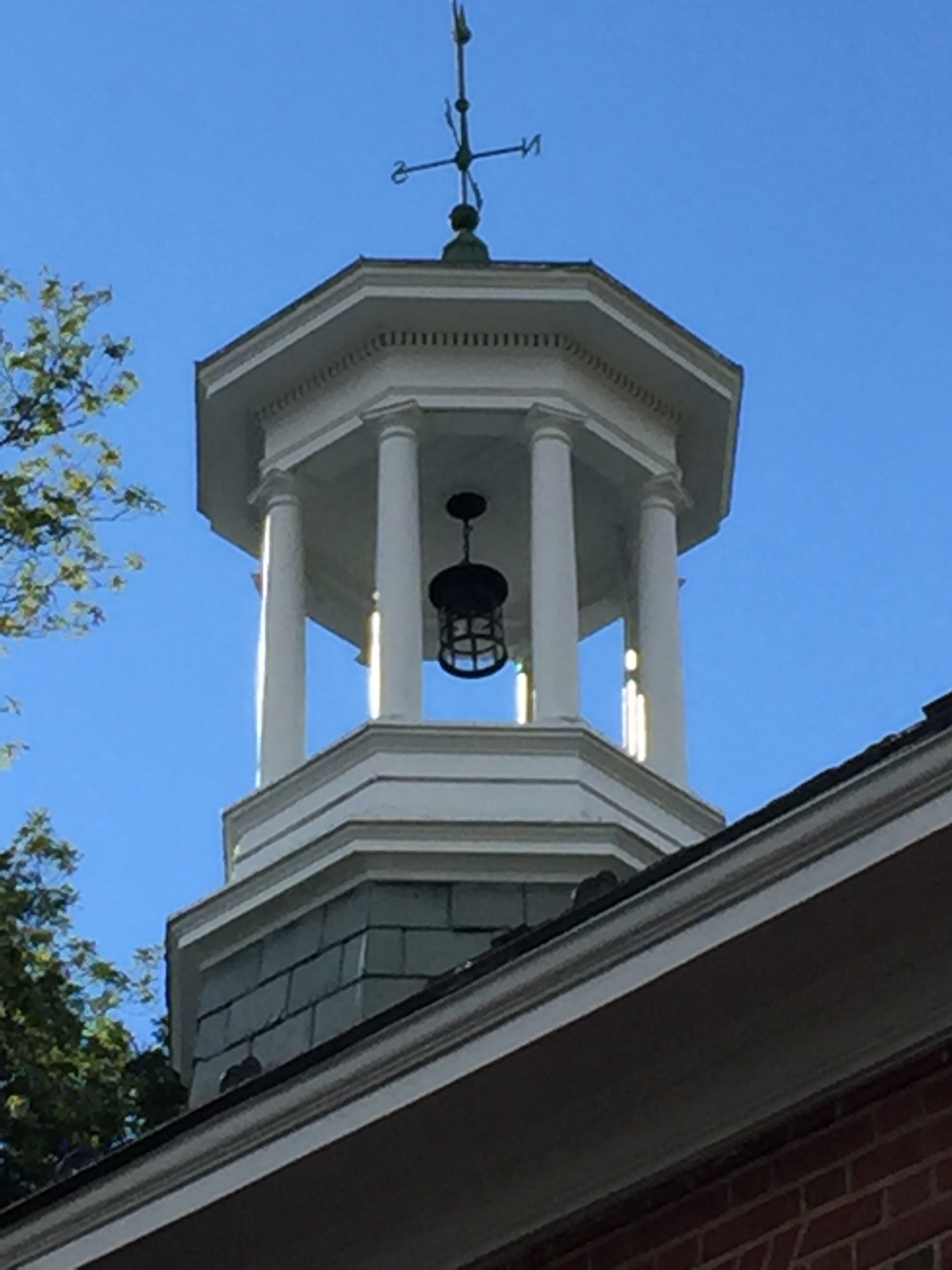 An image of the Library's cupola.